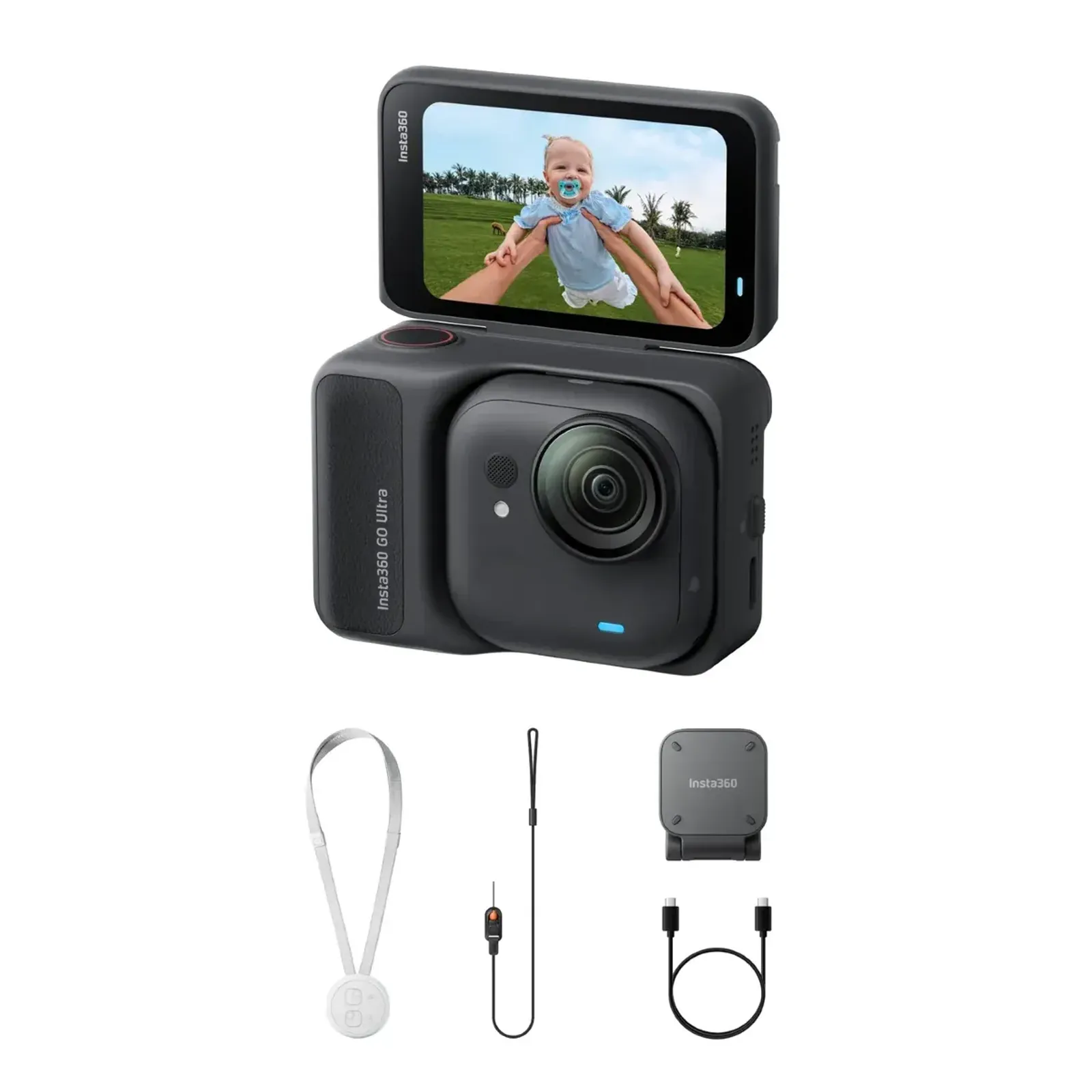 Insta360 GO Ultra Standard Bundle Midnight Black akcijska kamera