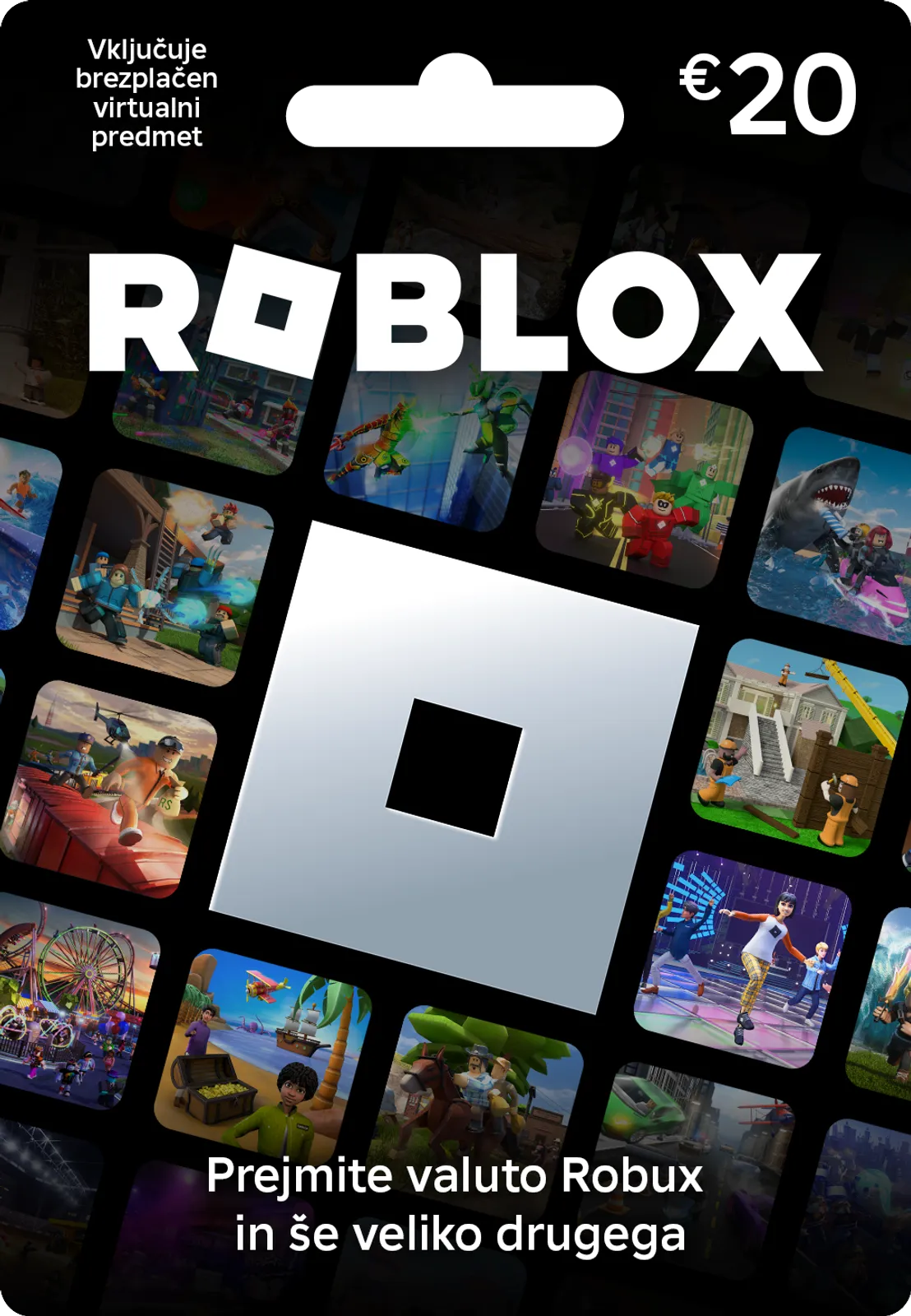 Roblox darilna kartica 20 EUR (668 Robux) - Roblox Key - Europe