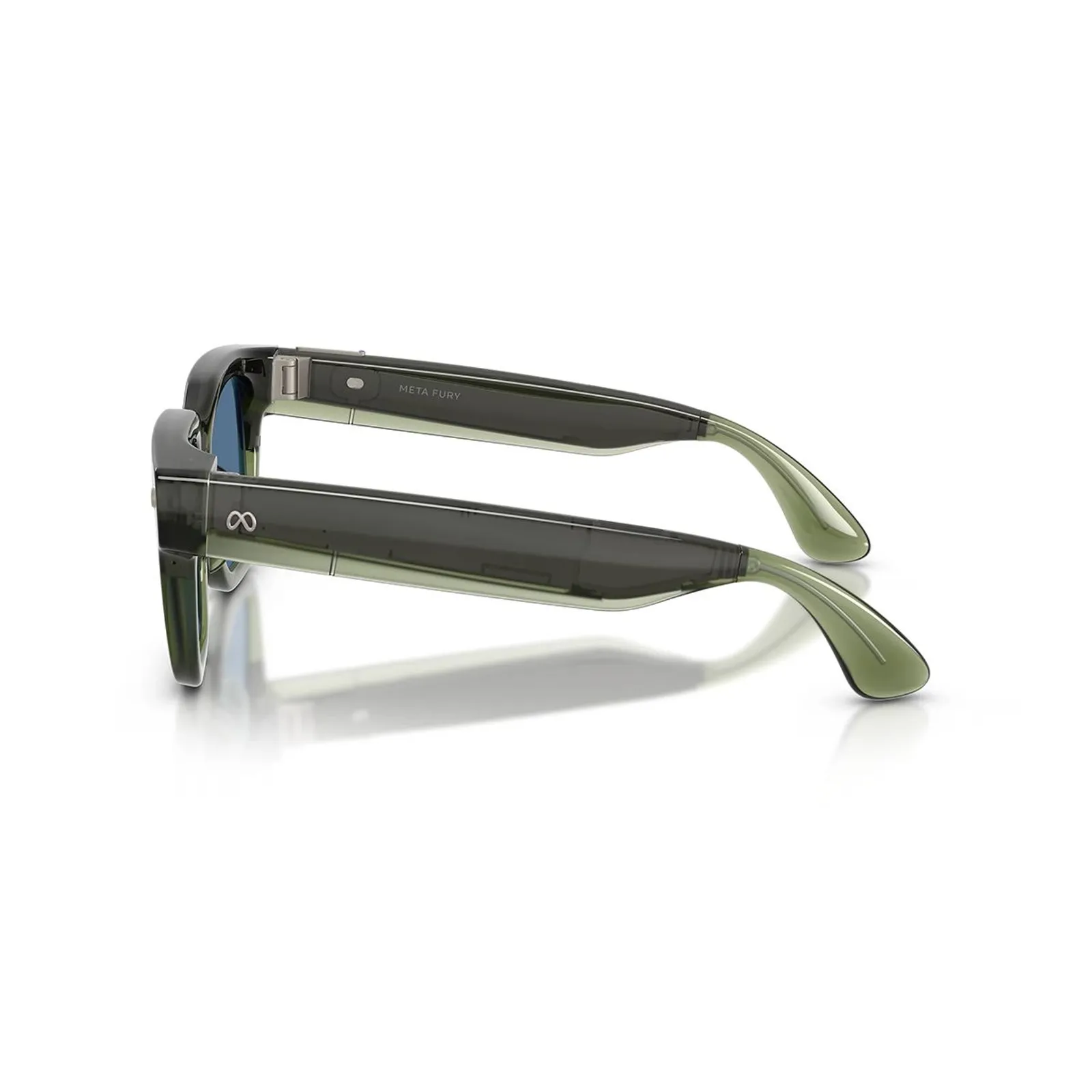 Meta Fury - Light Blue Atlantic leće, Racing Green, 149-51, pametne naočale