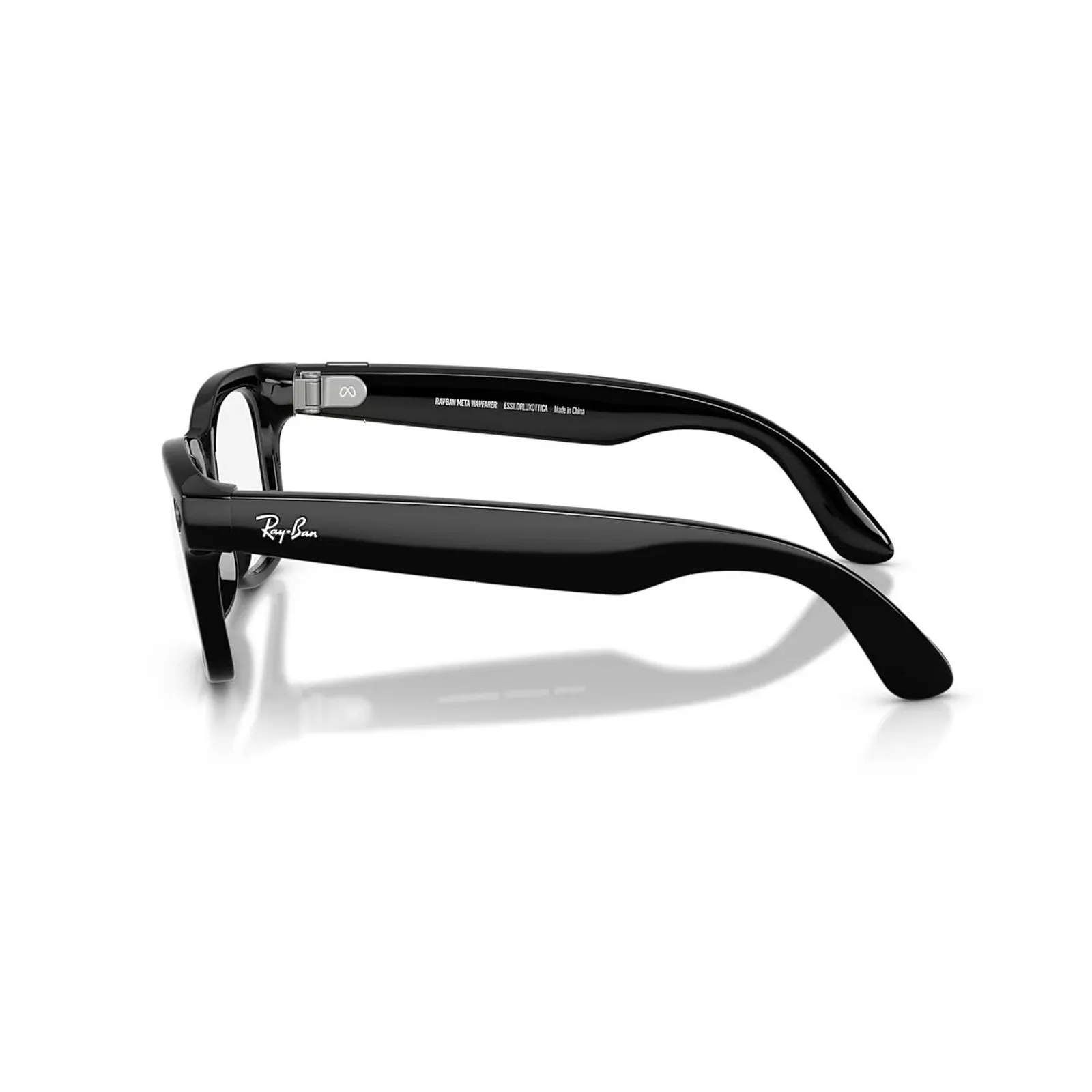 Ray-Ban Meta Wayfarer (Gen 2) Shiny Black Transitions Graphite Green Large 155/53 RW4012 (601/1M53)