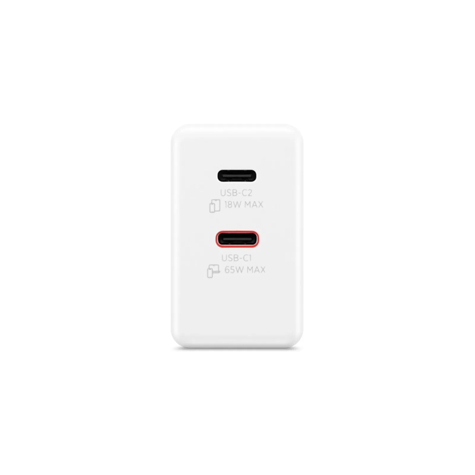 Lenovo Dual USB-C 65W GaN polnilec
