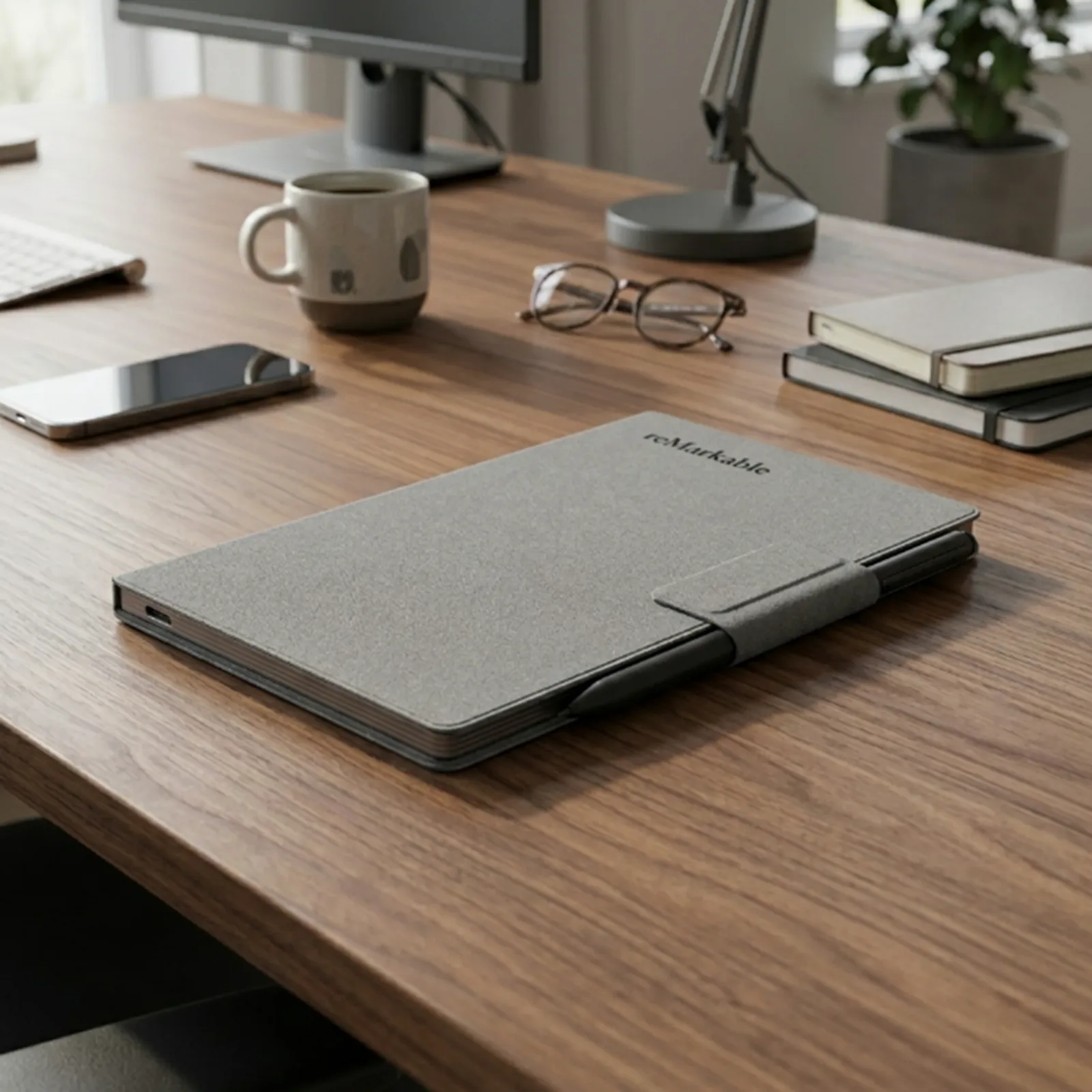 Paper Tablet reMarkable Paper Pro Move + Marker Plus + Book Folio Grey