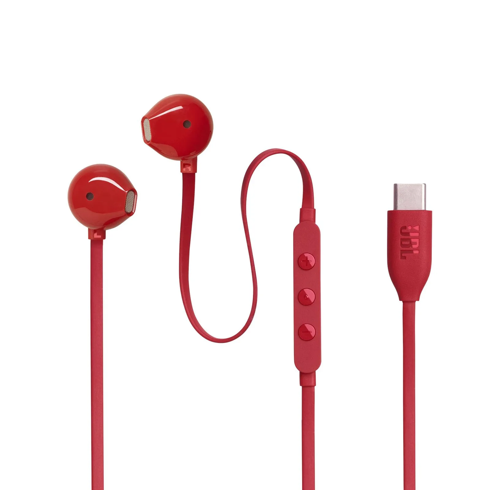 JBL Tune 305C USB-C rdeče slušalke