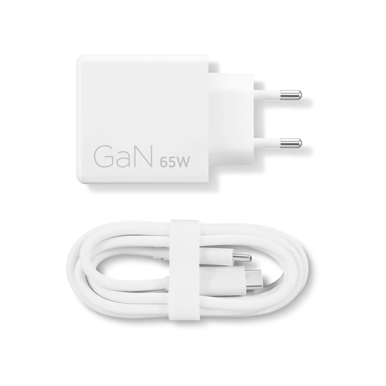 Lenovo Dual USB-C 65W GaN polnilec
