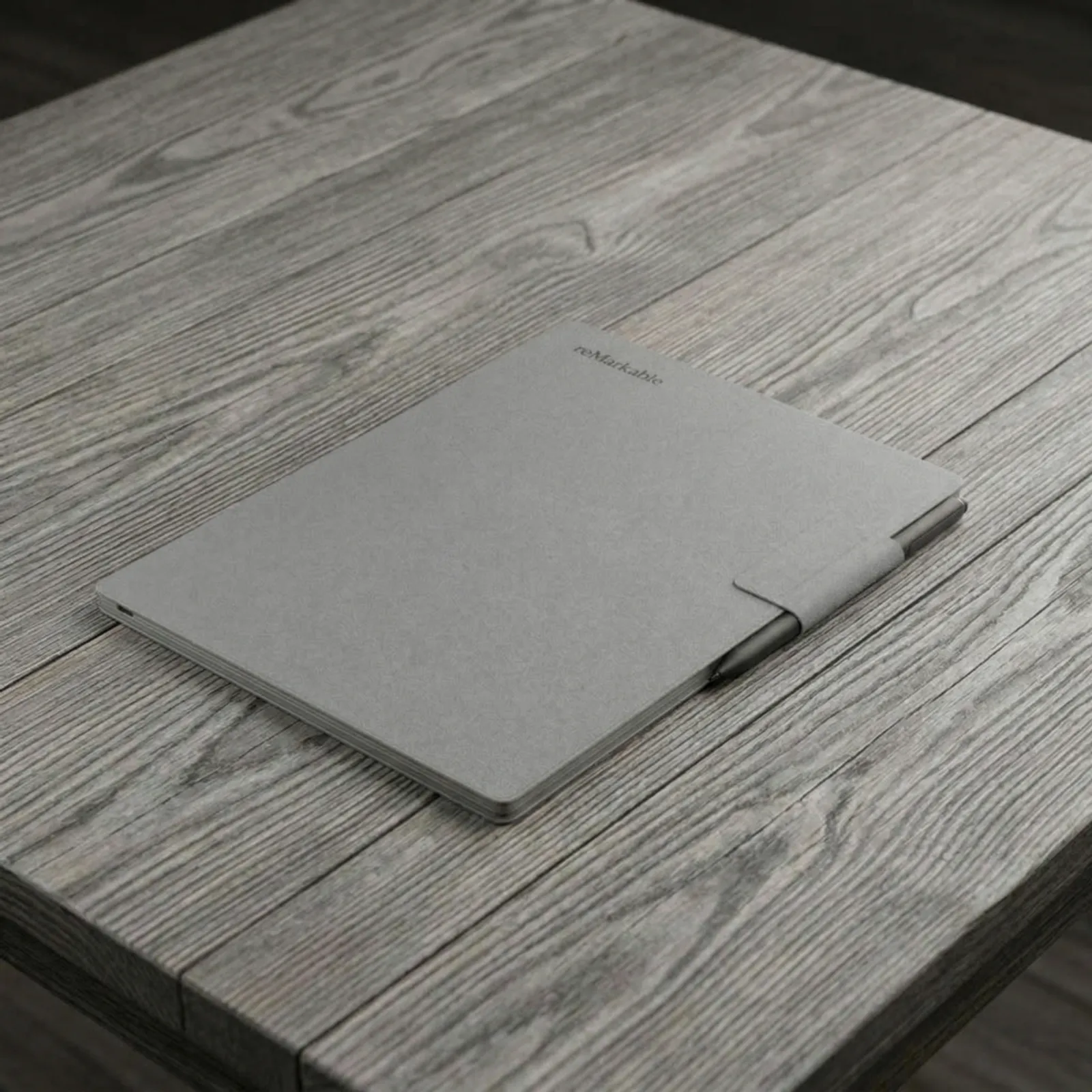 reMarkable Paper Pro + Marker PLUS + Book Folio Polymer weave - Gray