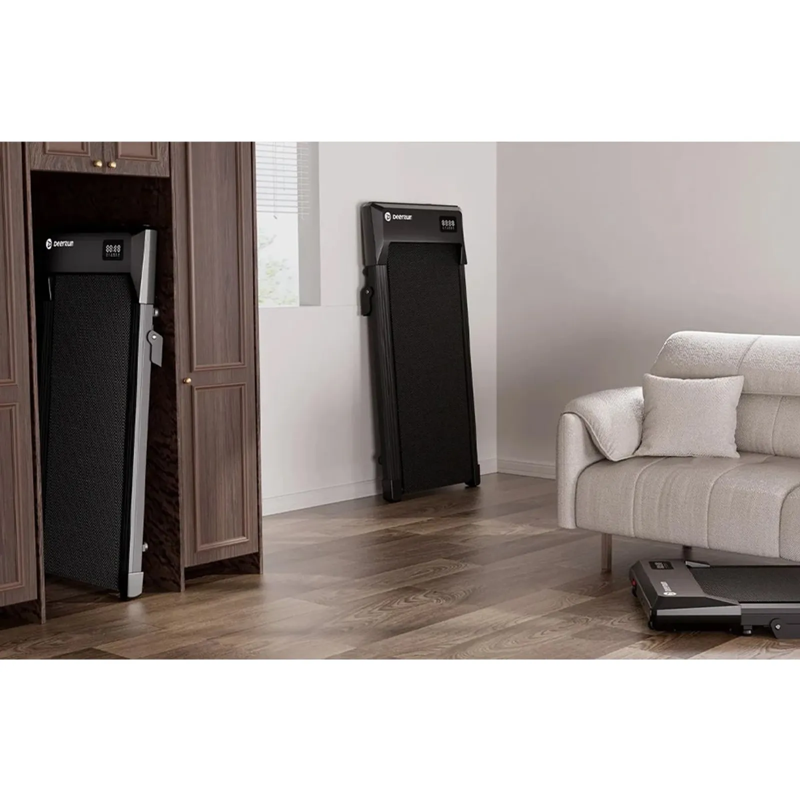 DeerRun Q2 Urban Electric Treadmill (Black)