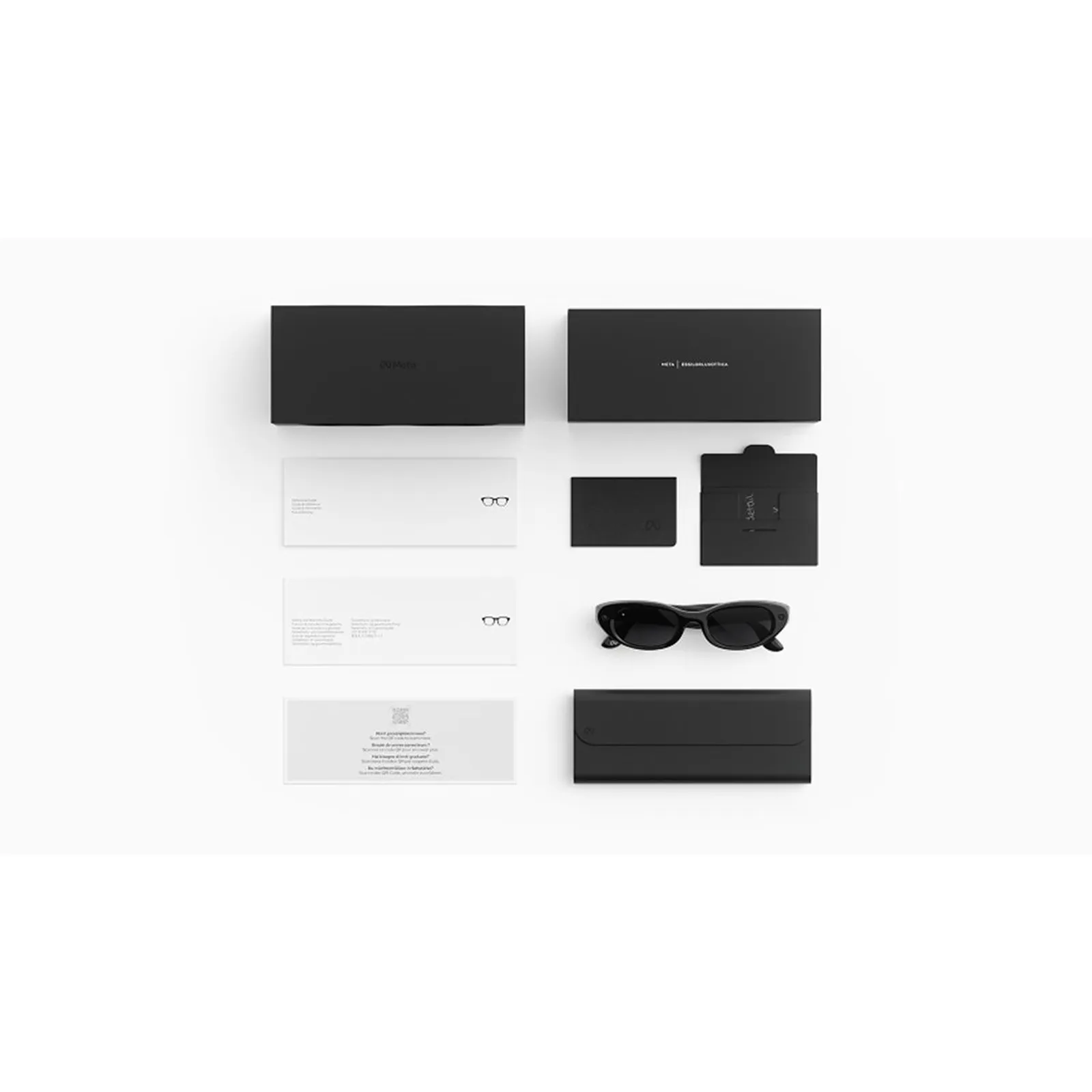 Meta Starfire (Kylie Edition) - Transitions Grey Lenses, Classic Black XS 48-21 smart glasses