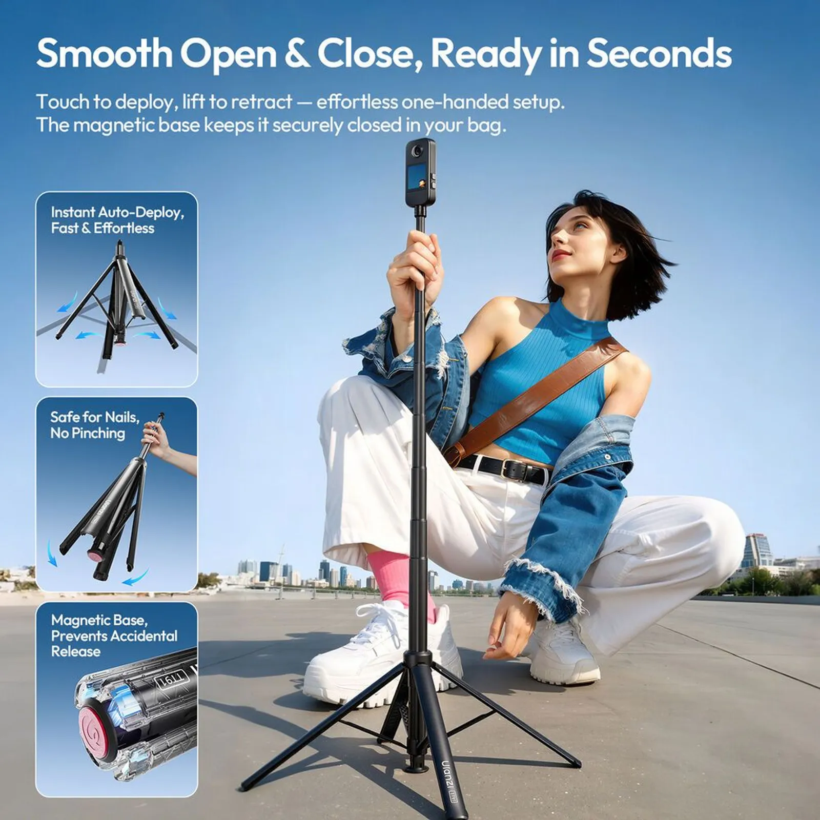 Ulanzi TT91 2-in-1 Telescopic Camera Stand