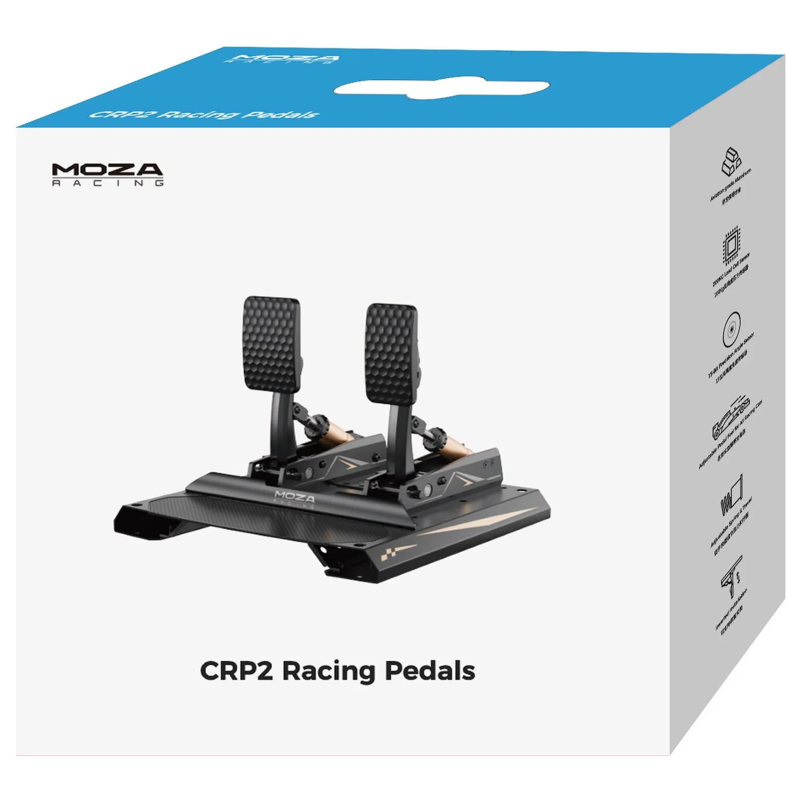 MOZA CRP2 RS066 pedals PC - USB