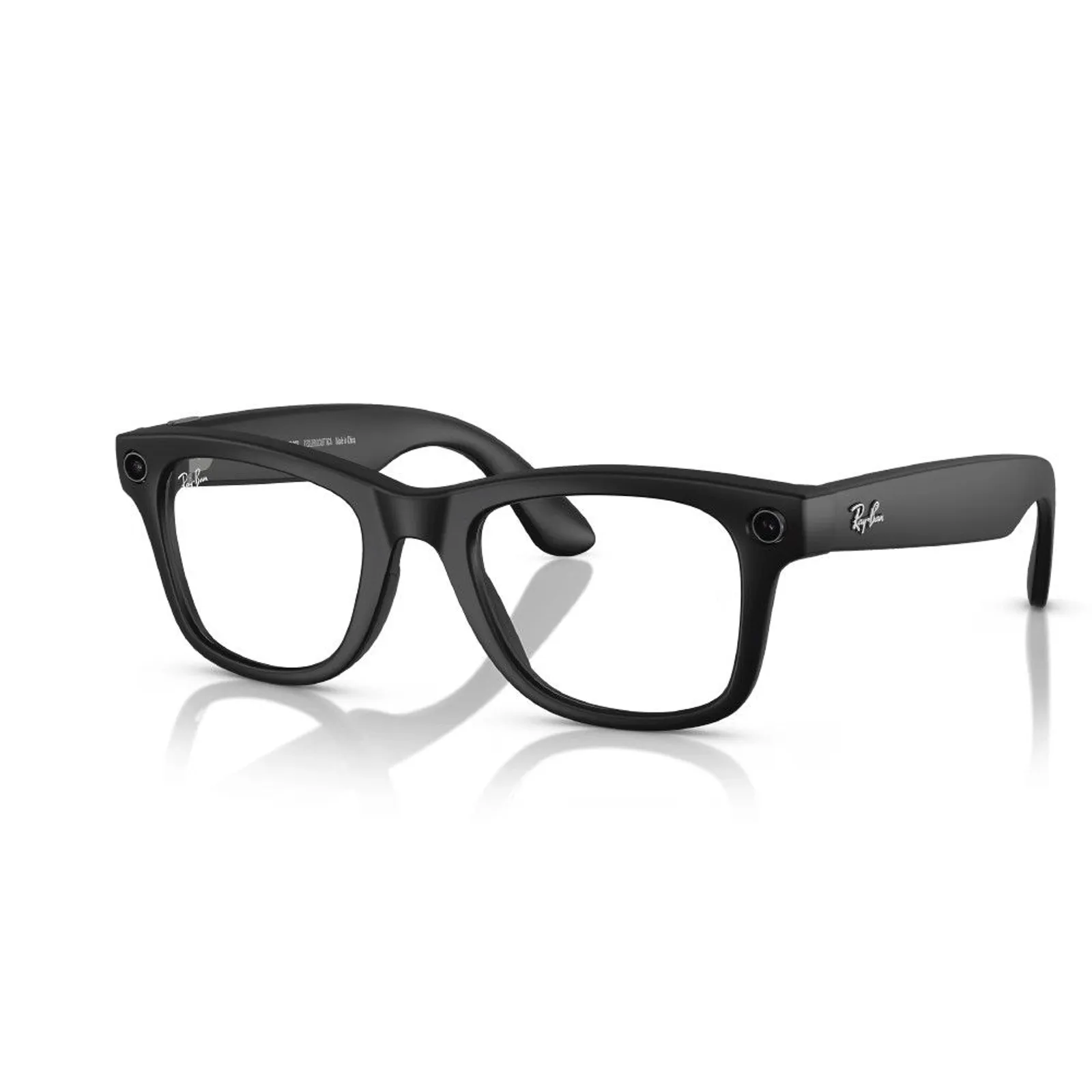 Ray-Ban Meta Wayfarer pametna očala – mat črna z zelenimi prelivnimi lečami (Transitions)