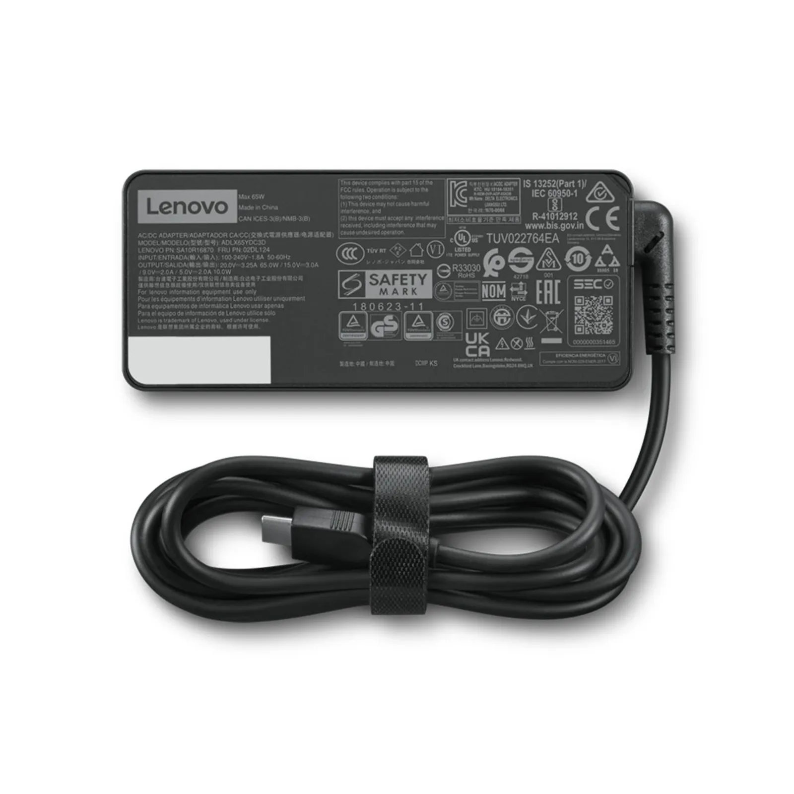Lenovo USB-C 65W AC Adapter GX20P92529