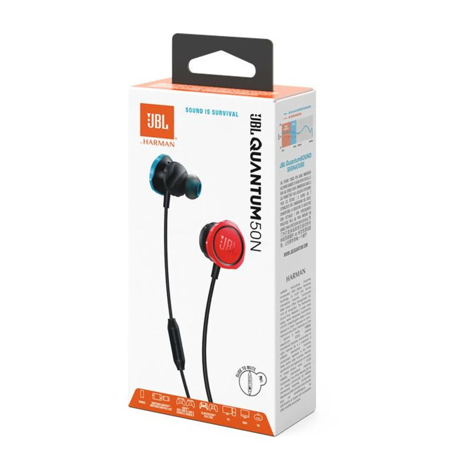 JBL Quantum 50N Nintendo žične slušalke