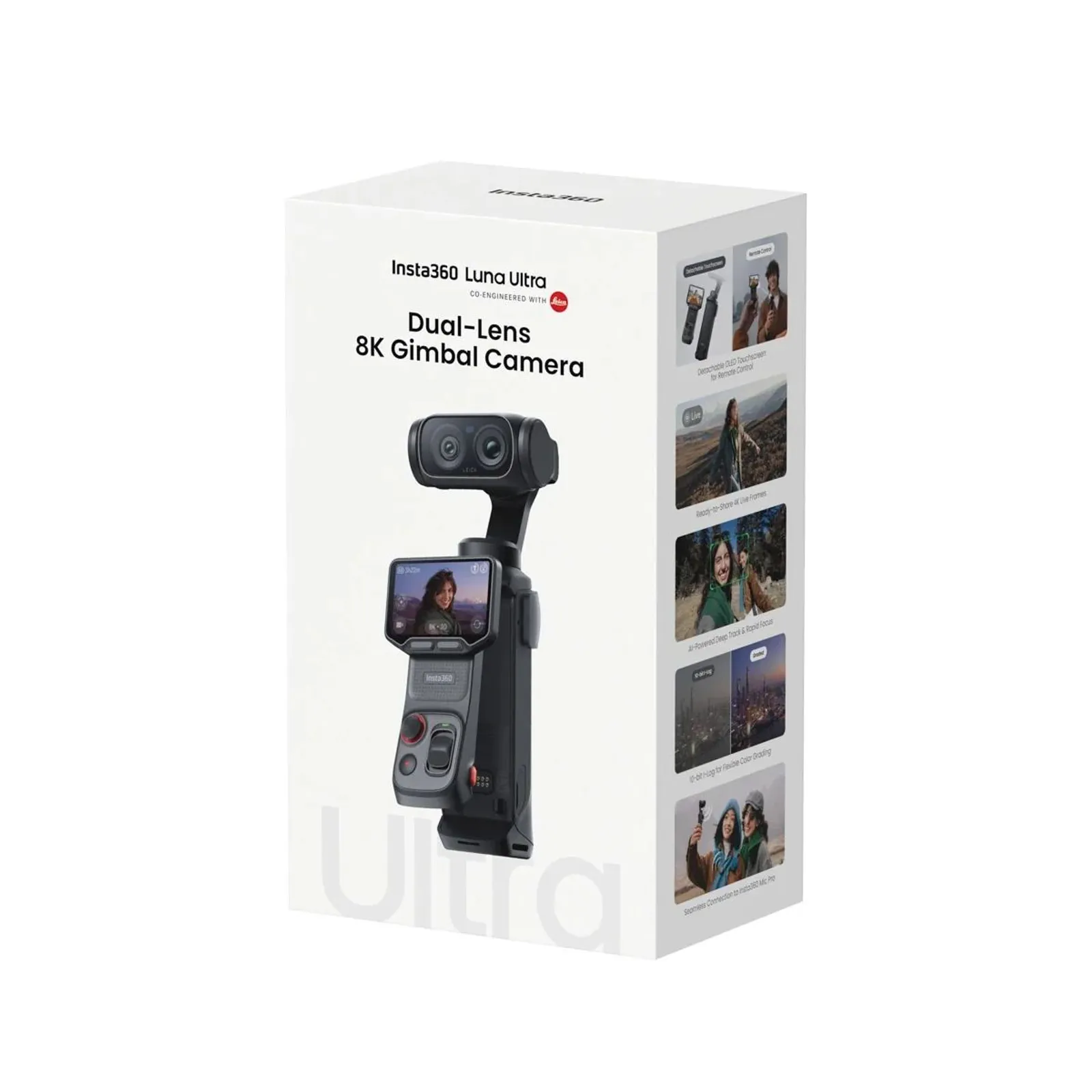 Insta360 Luna Ultra Cosmic Black Creator paket kamera