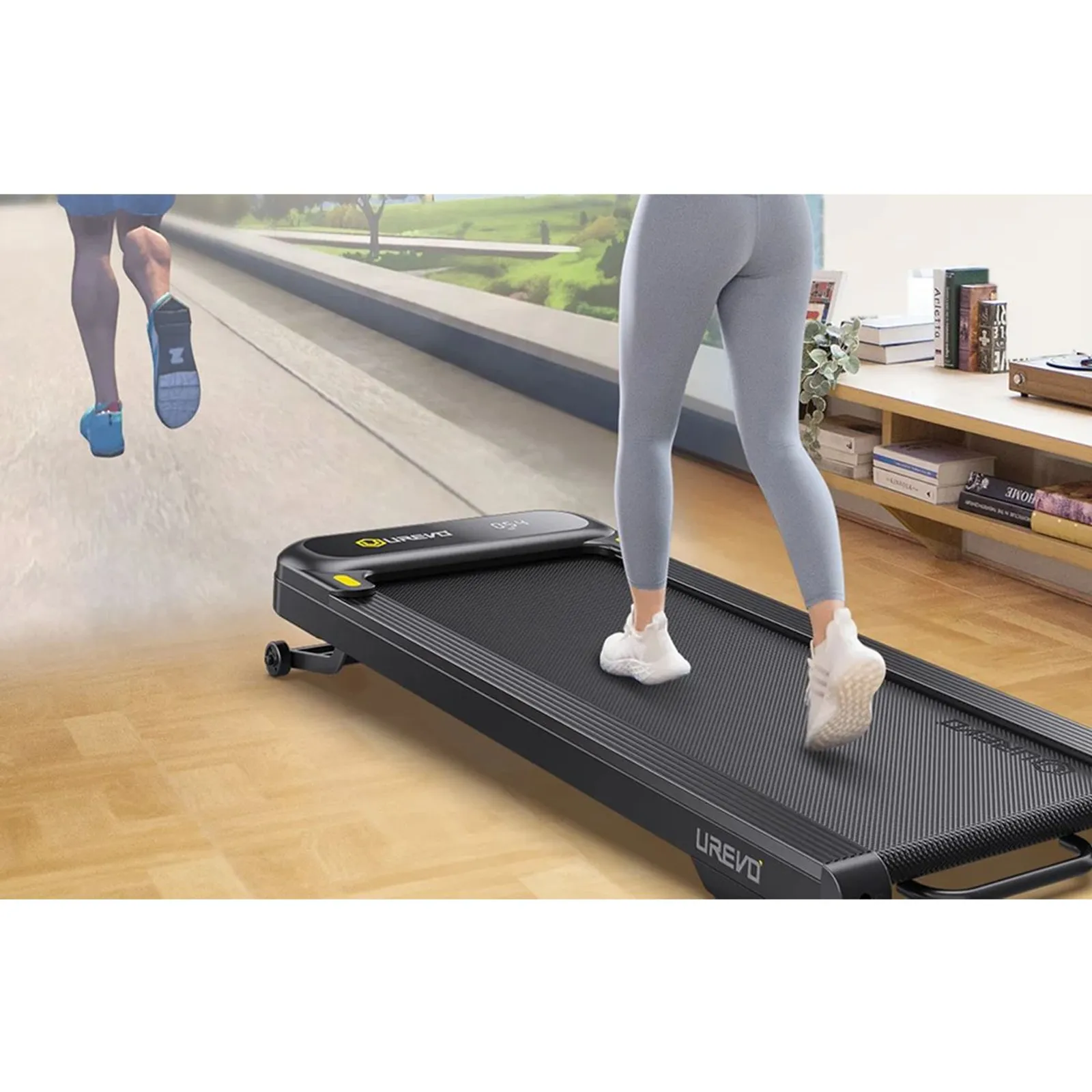 UREVO Spacewalk 3S electric treadmill (black)