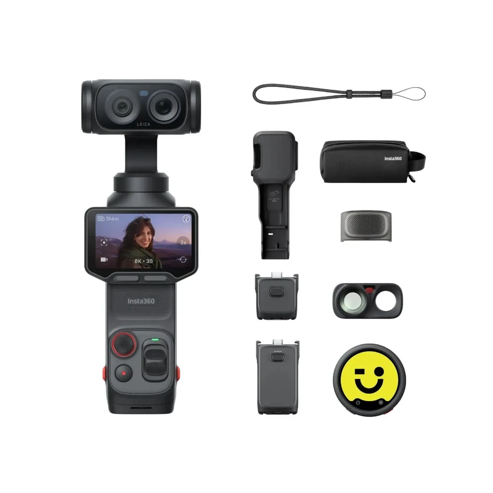 Insta360 Luna Ultra Cosmic Black Creator paket kamera