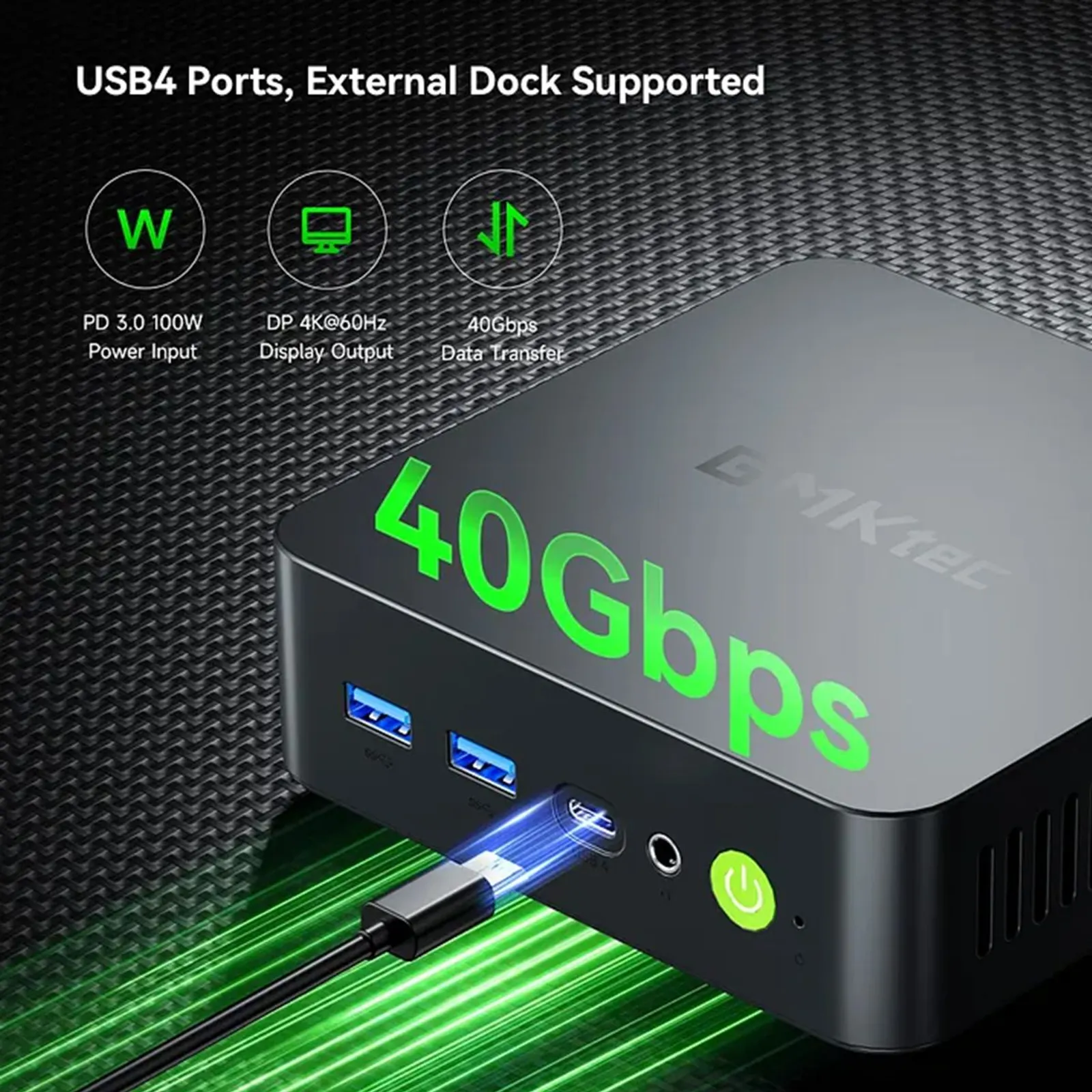 Mini PC GMKtec K17 Intel Ultra 5 226V - 16GB DDR5 + 1TB SSD WIN 11 Pro