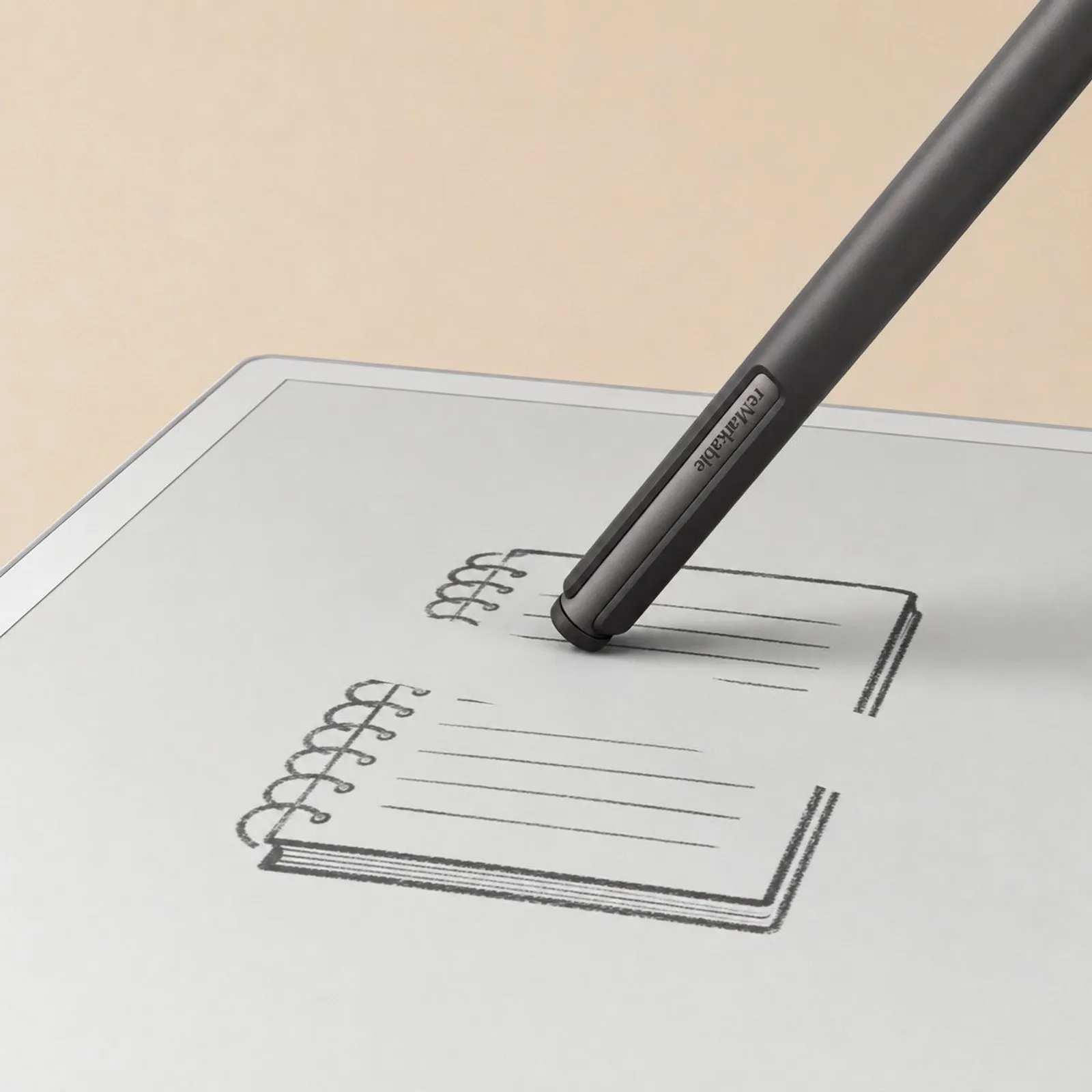 Tablet reMarkable Paper Pure + Marker Plus + Sleeve Folio Mist Green