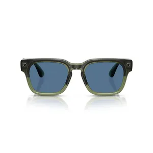 Meta Fury - Light Blue Atlantic Lenses, Racing Green, 149-51, smart glasses