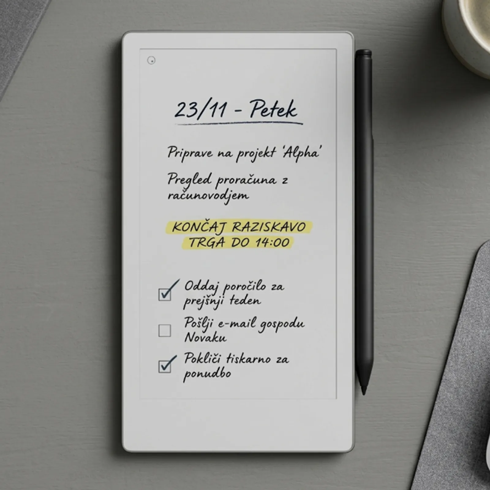 Paper Tablet reMarkable Paper Pro Move + Marker Plus