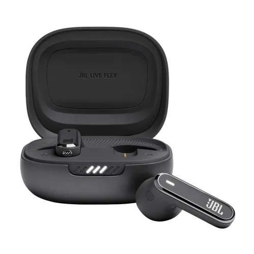 JBL Live Flex TWS crne slušalice