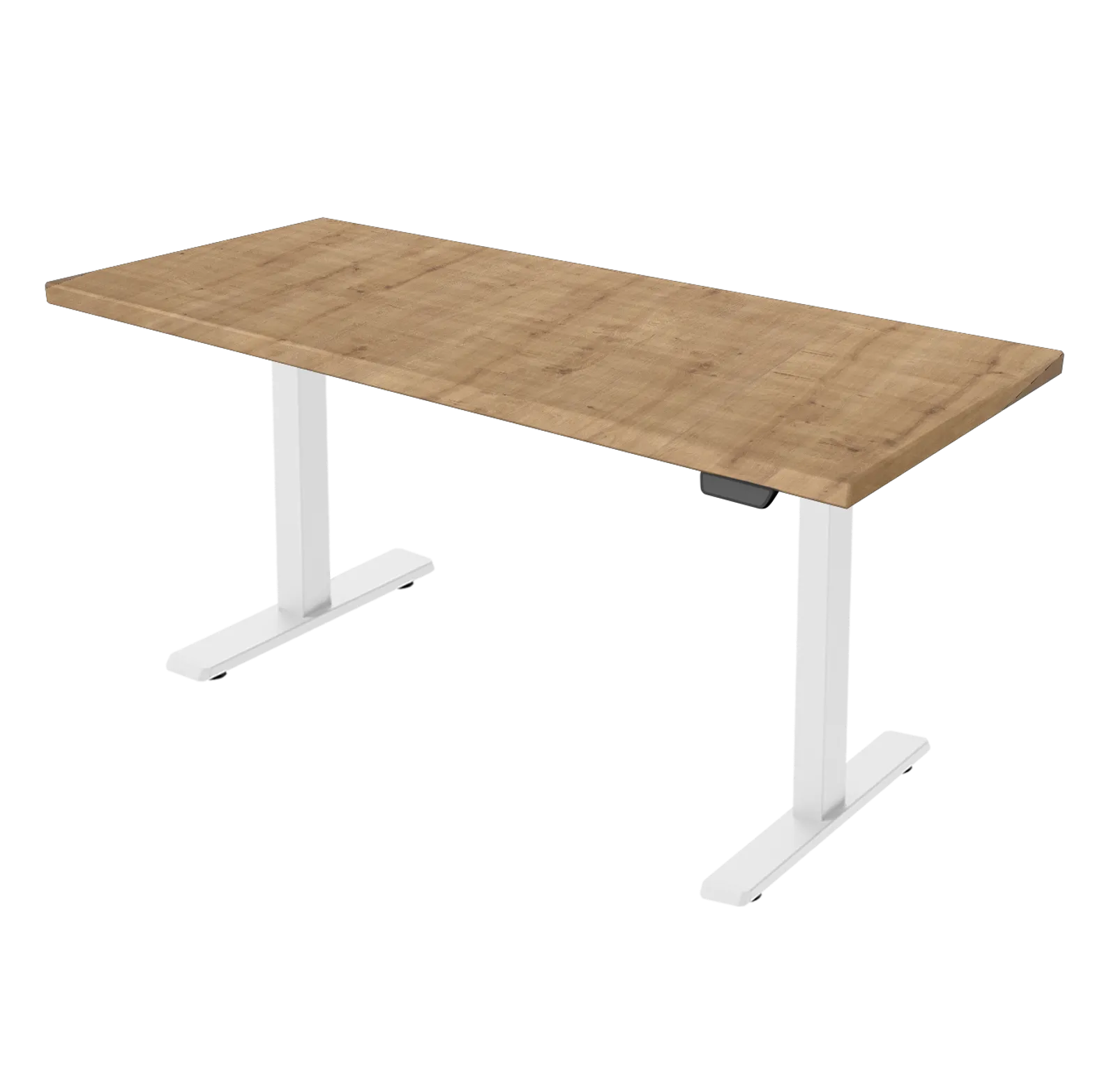 Sit Stand Desk for office LITE V2 Chalet Oak
