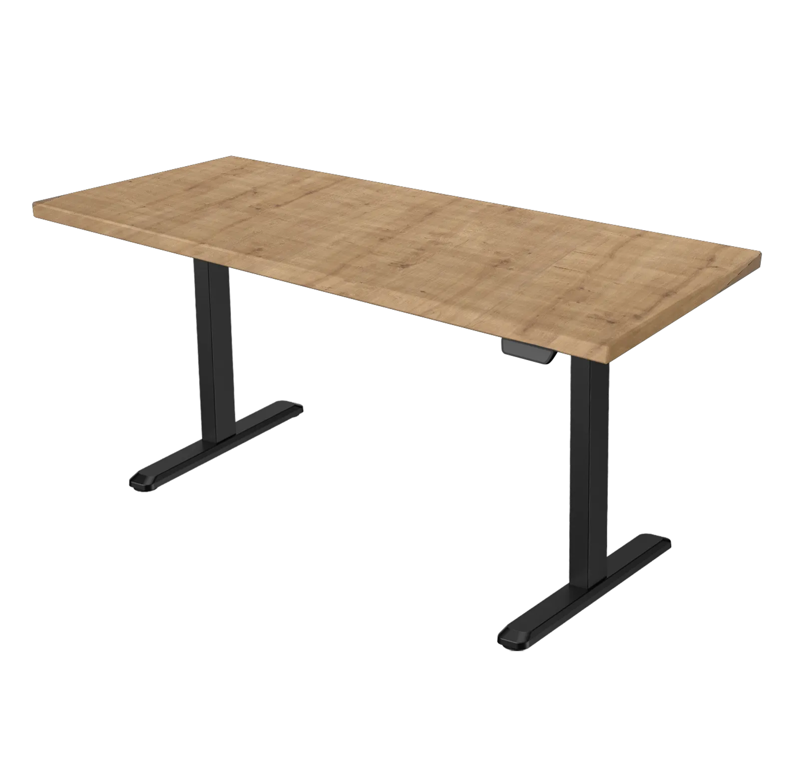 Sit Stand Desk for office Standard V2 Chalet Oak