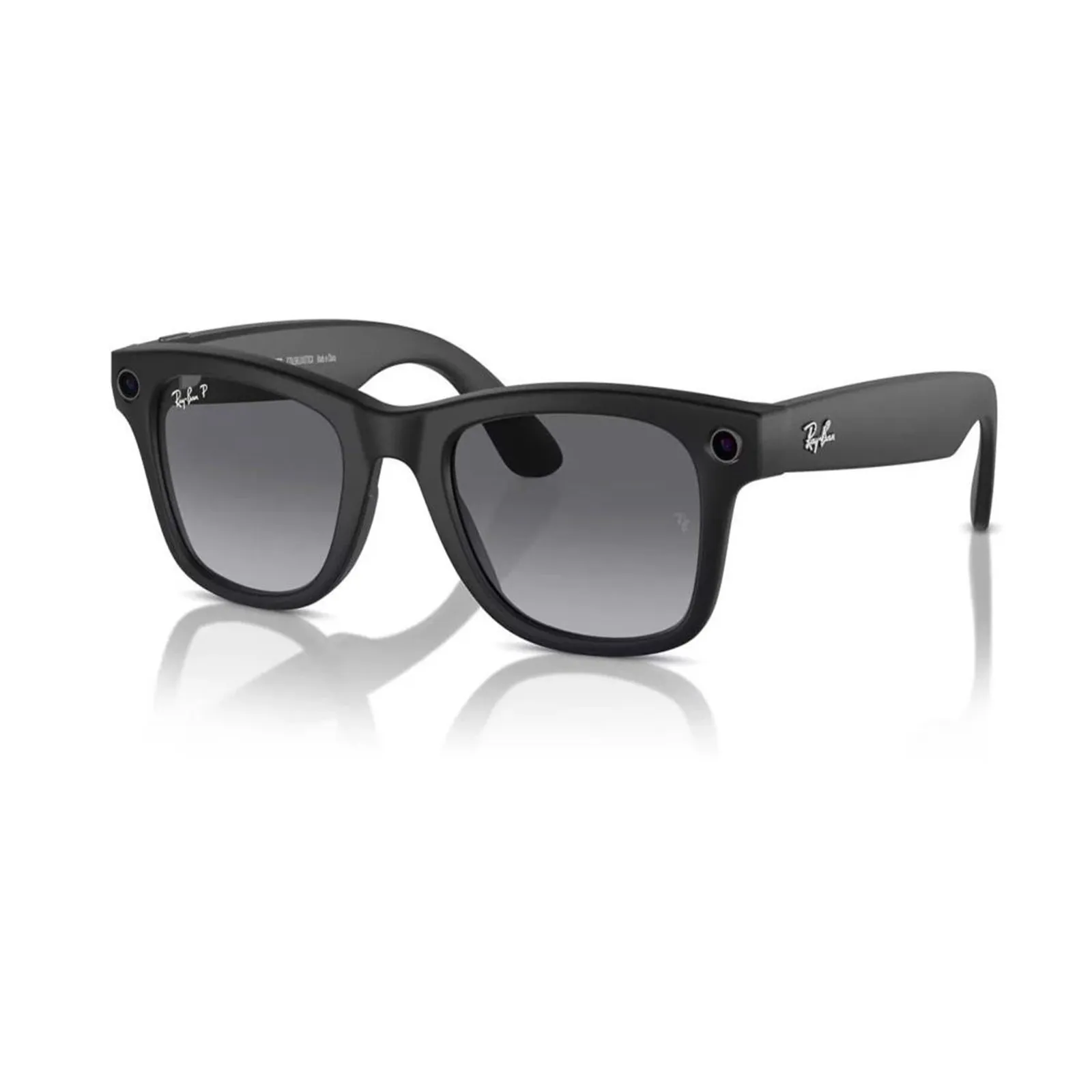Ray-Ban Meta Wayfarer (Gen 1) Matte Black, Polarized Gradient Graphite Large 155/53 RW4008 (601ST3-53)