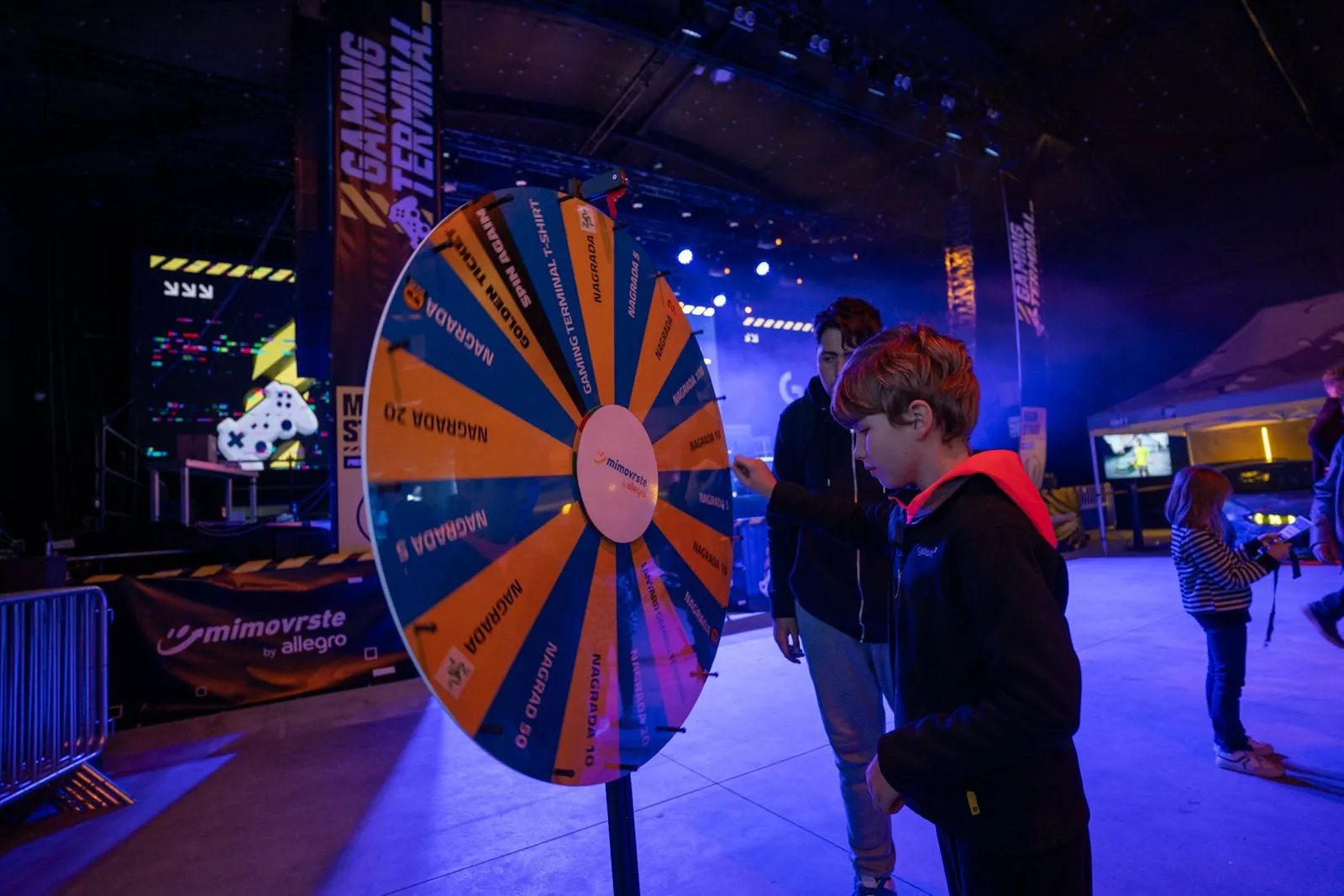 Najam kola sreće / spin the wheel