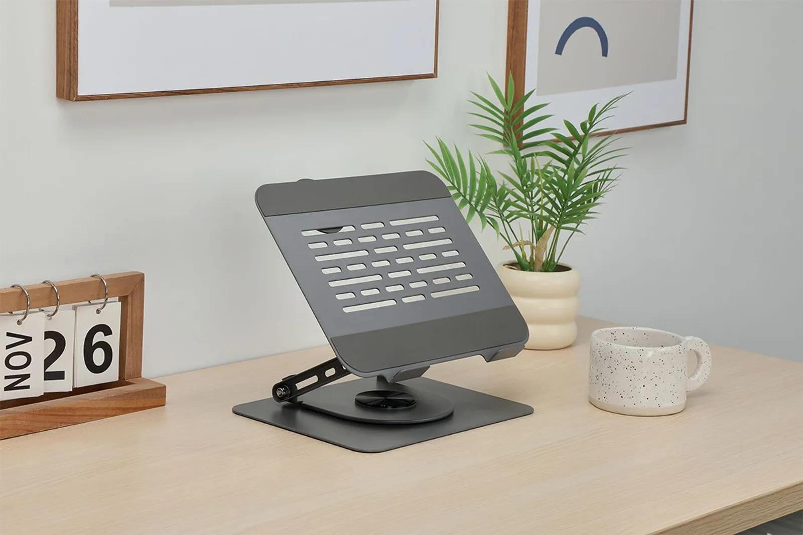 Premium foldable laptop riser v2