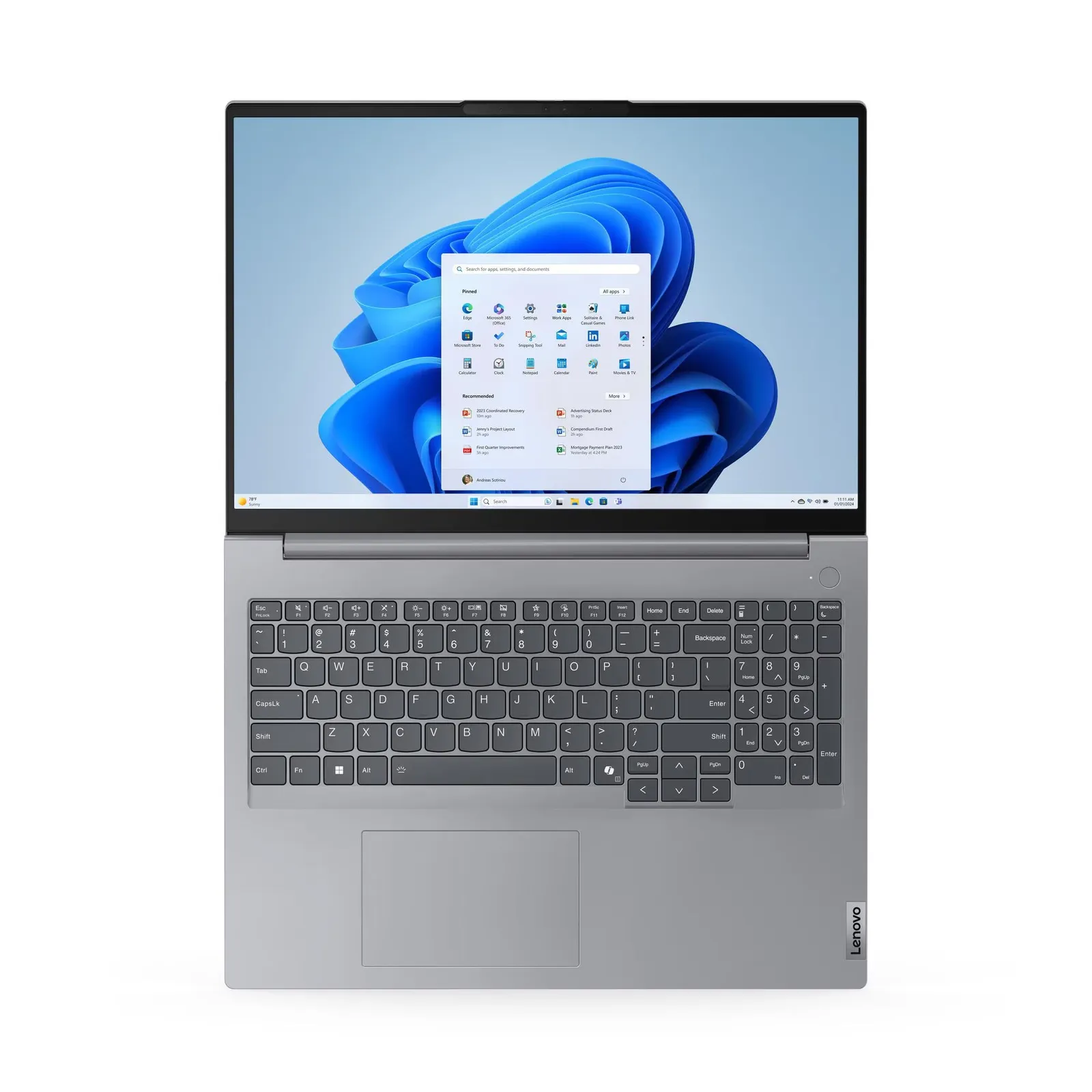 Lenovo ThinkBook 16 G7 ARP Ryzen 7 7735HS 32GB 1TB SSD Windows 11 Home