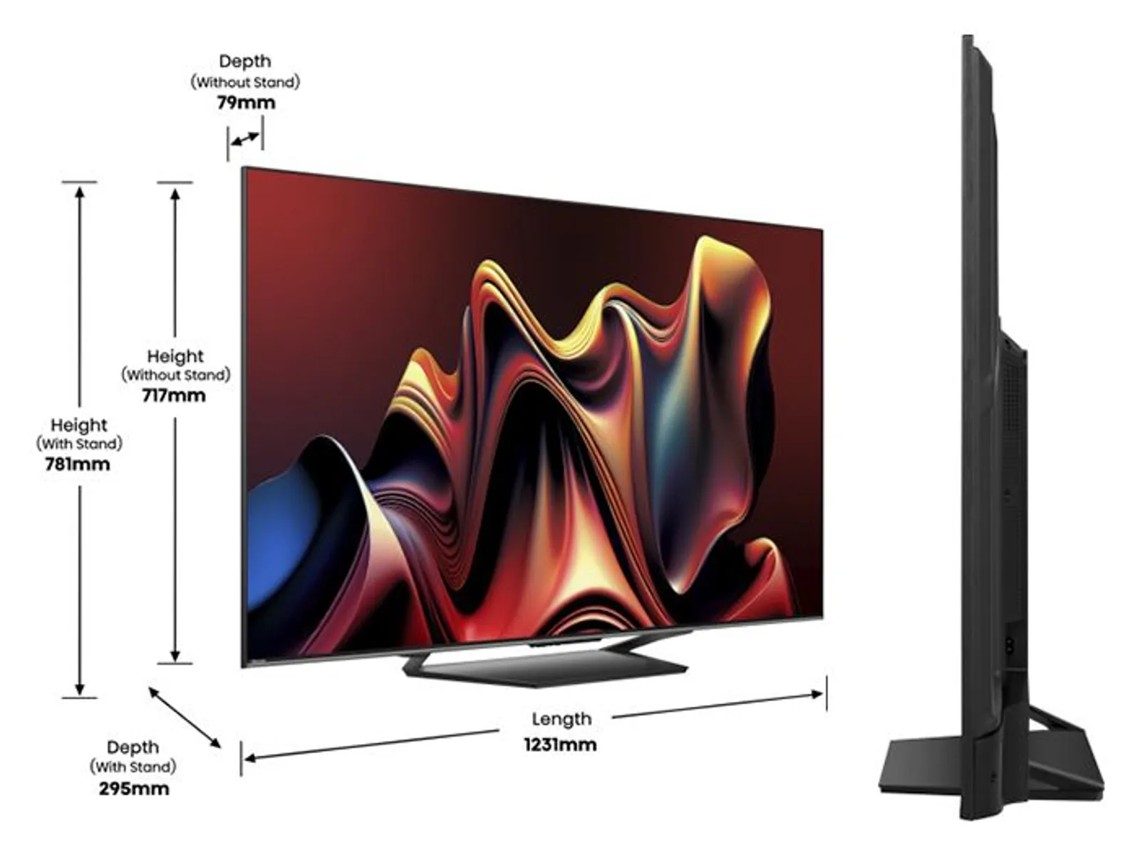 Najam HISENSE 55" 4K, 120 Hz gaming pametnog televizora