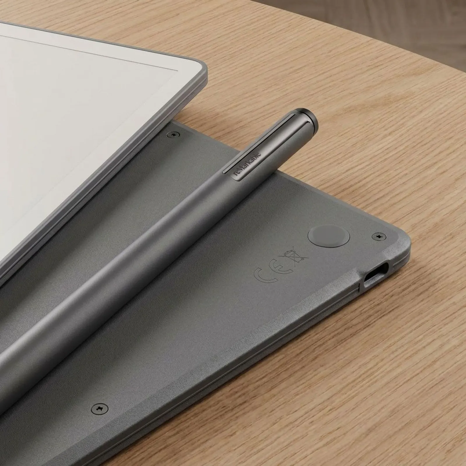 Tablet reMarkable Paper Pure + Marker Plus + Sleeve Folio Mist Green