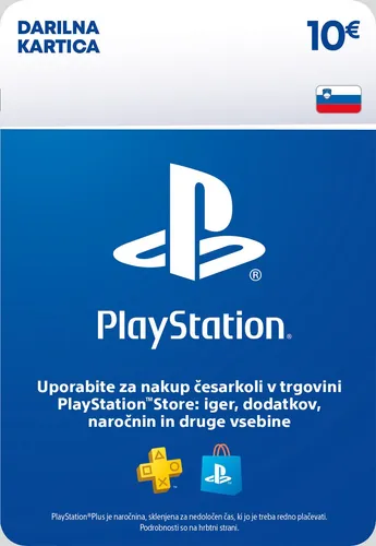 Sony PlayStation Network Card 10 EUR (SI) PSN SLOVENIJA