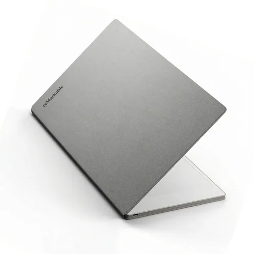 Case reMarkable Paper Pro - Book Folio Polymer weave - Gray