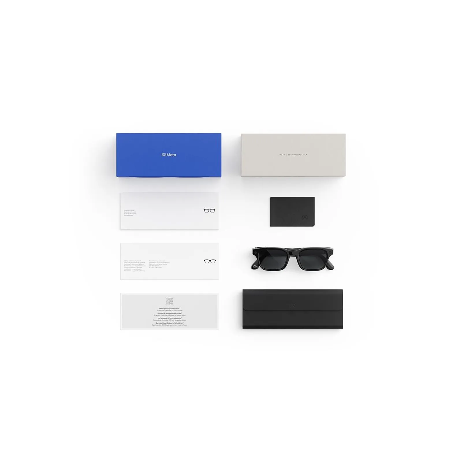Meta Adventurer - Polarized Grey Lenses, Classic Black, Standard (49-22-151), smart glasses