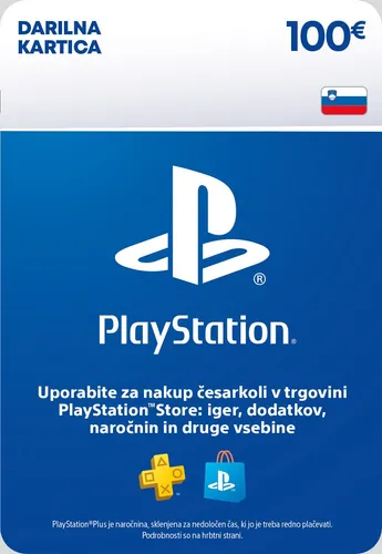 Sony PlayStation Network Card 100 EUR (SI) PSN SLOVENIJA