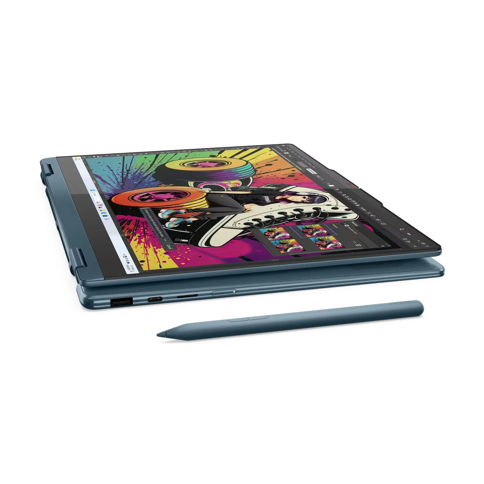 Lenovo Yoga 7 2-in-1 14AKP10 14" Touch OLED Ryzen AI 5 340 16GB 512GB Windows 11 Pro