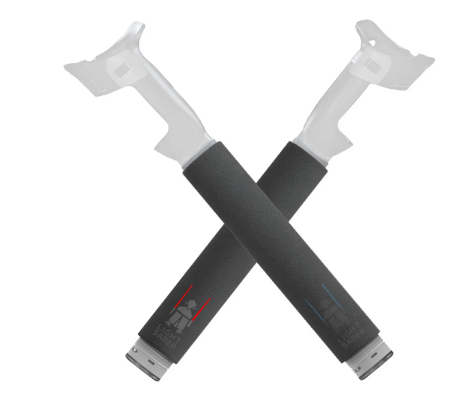 VR Sword Handle Extensions for Meta Quest 3 and 3s Controllers