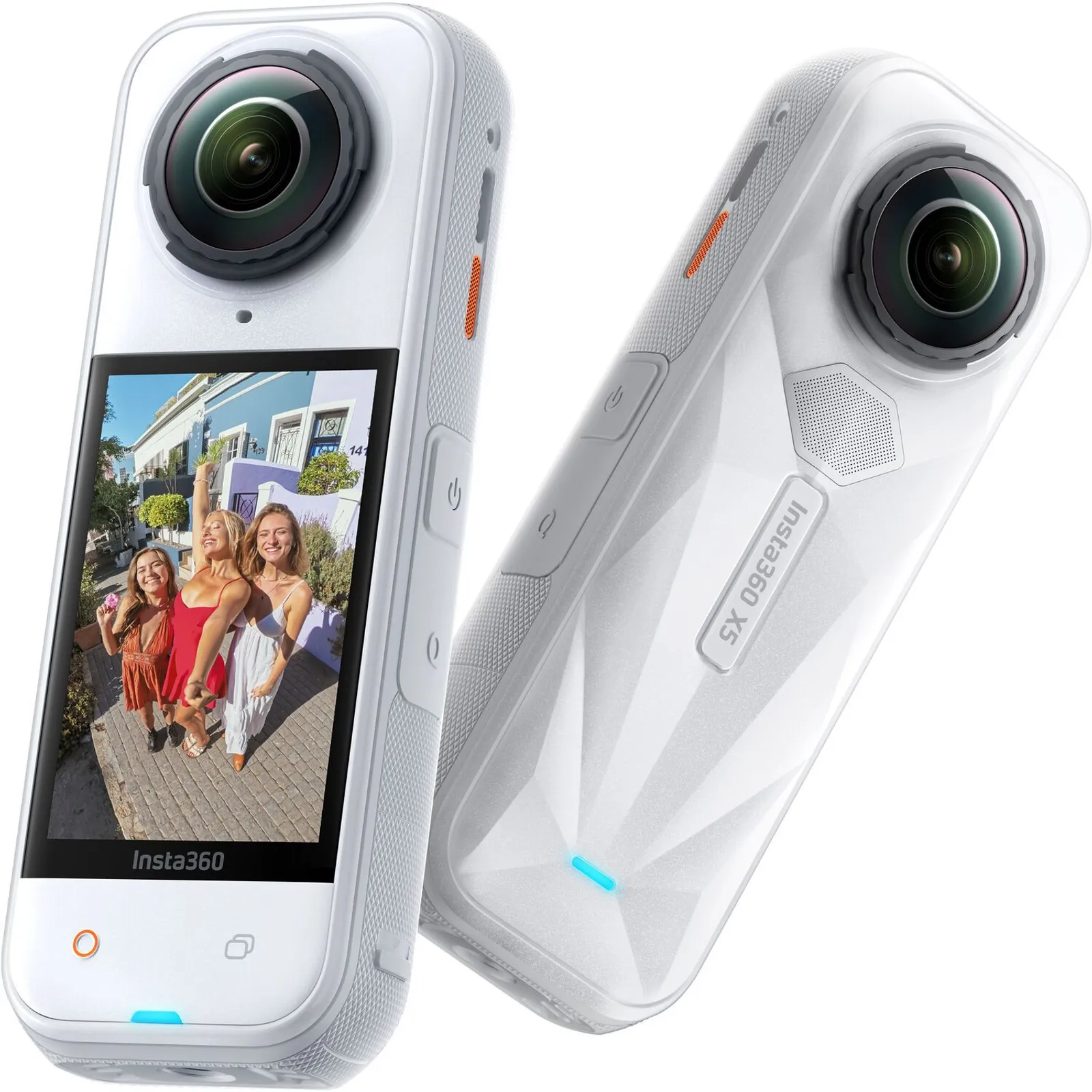 Caméra d'action Insta360 X5 Satin White Limited Edition