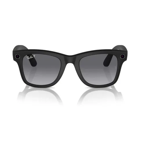 Ray-Ban Meta Wayfarer (Gen 1) Matte Black, Polarized Gradient Graphite Large 155/53 RW4008 (601ST3-53)