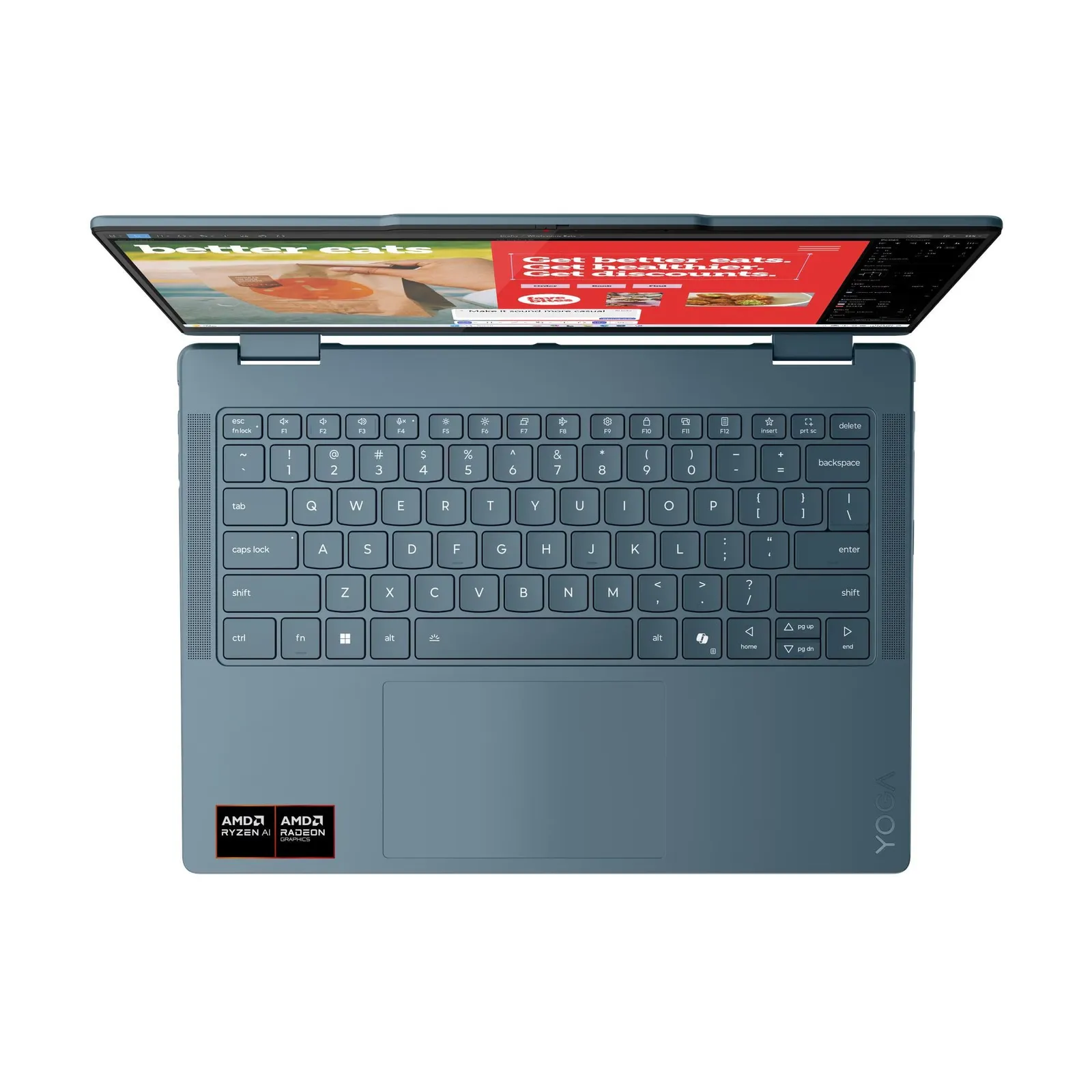Lenovo Yoga 7 2-in-1 14AKP10 14" Touch OLED Ryzen AI 5 340 16GB 512GB Windows 11 Pro