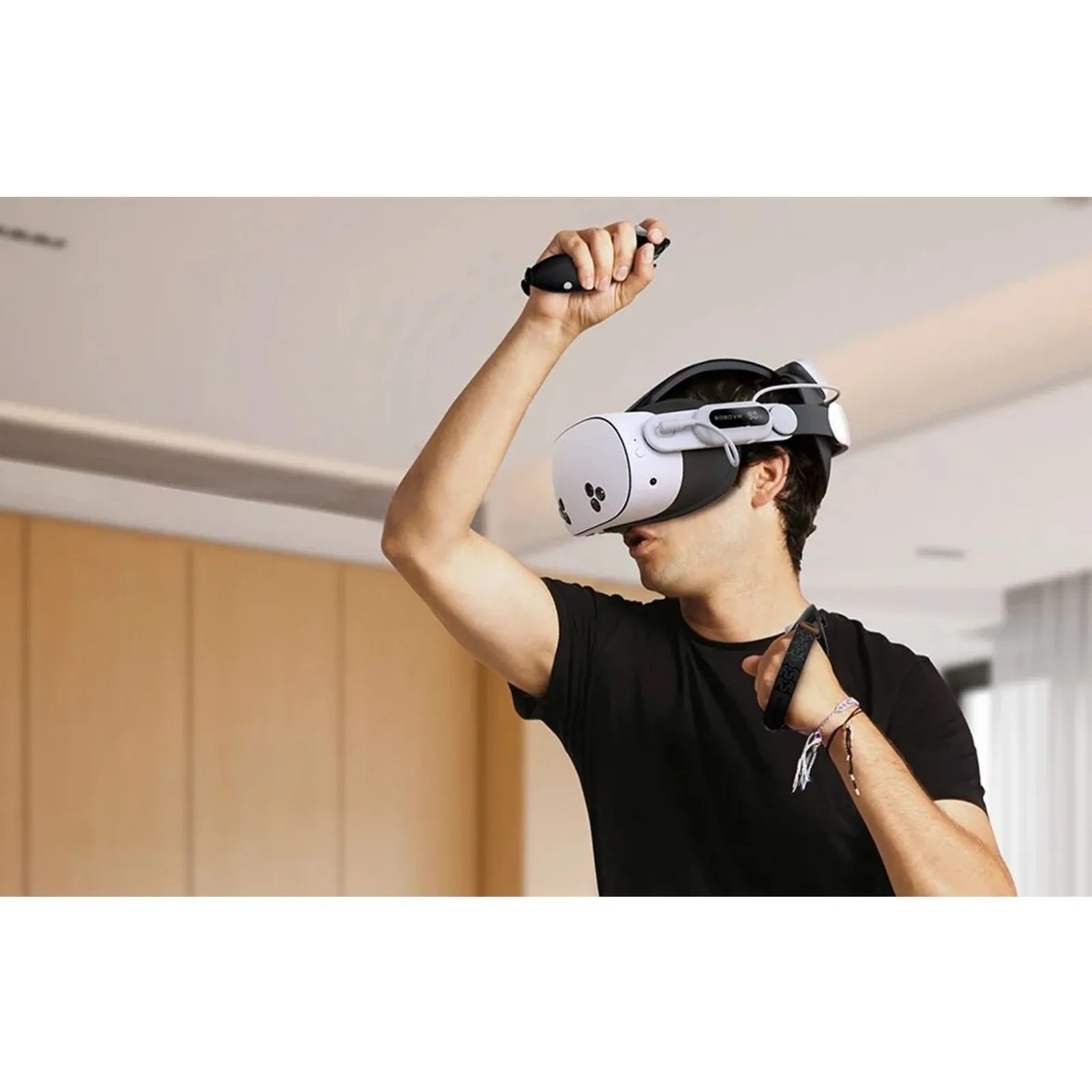 BOBOVR E3 Pro ergonomski naglavni trak z baterijo za Meta Quest 3 / 3S
