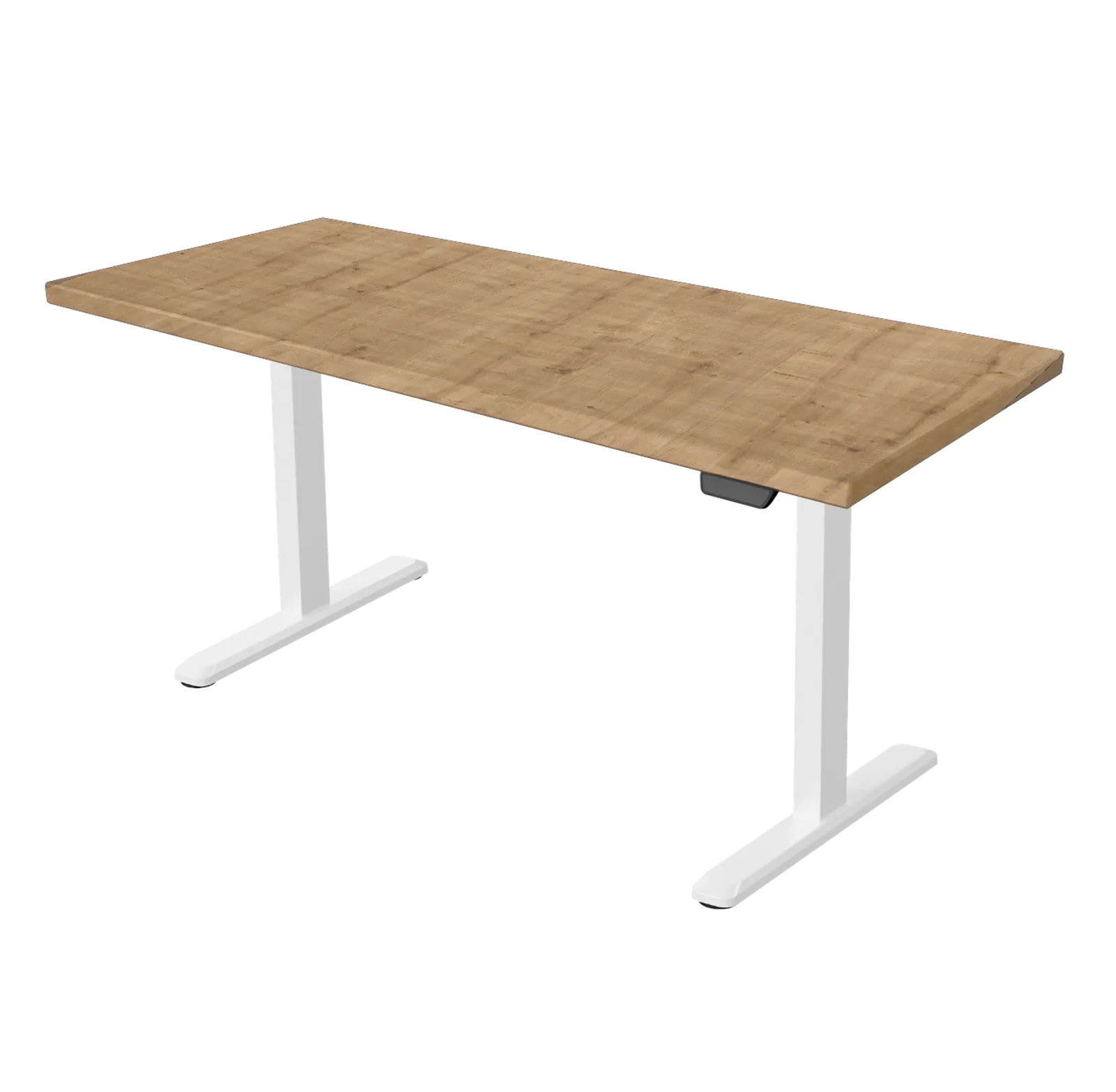 Sit Stand Desk for office Standard V2 Chalet Oak