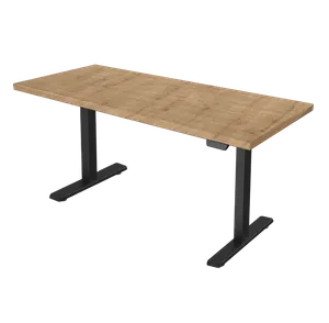 Dvižna miza za pisarno Standard V2 Chalet Oak